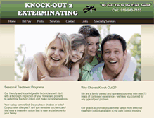 Tablet Screenshot of knockout2.com